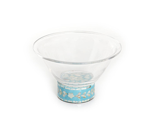 Bol en acrylique transparent fait à la main en résine nacre Antique, Base faite à la main, luxe Occasion, ustensiles de cuisine ménagers ensembles de vaisselle - Product Image 6