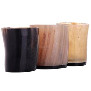 Verre à shot en corne de buffle pour cocktail, idéal pour les fêtes, tasse à boire durable pour bar de style viking, pour collectionneur - Product Image 2