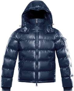 Chaqueta gruesa y brillante para hombre, venta al por mayor, chaquetas acolchadas impermeables ligeras multicolores de marca para hombre, ahora chaqueta - Product Image 1