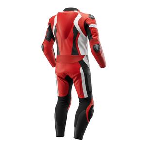 Traje de Motociclismo de Cuero Personalizado con Certificación CE, Traje de Carreras de Una Pieza, Transpirable, de Piel de Vaca, Equipo de Motociclismo Profesional para Pista - Product Image 2