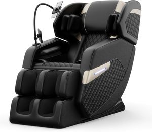 Sillón de Masaje de Cuerpo Completo con Masaje de Riel, Reclinable, con Escaneo Corporal, Modos Automáticos, Gravedad Cero, Bolsas de Aire, Calefacción, IA y Control por Aplicación - Product Image 1