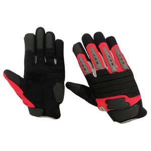 Trabajo Pesado TPR Protección construcción Impacto mecánica cuero campo petrolífero mano seguridad trabajo bosque madera trabajo motosierra guantes - Product Image 1