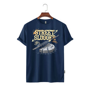 Camiseta de Verano 2026 para Hombre, Estilo Urbano, Oversize, Manga Corta, Tejida, con Serigrafía, Suave, 100% Algodón, Casual, Tallas Grandes - Product Image 4