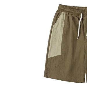 Customized 100% Cotton <b>Shorts</b> Stretchable Canvas Quality Packaging Solid Pattern Eco-Friendly Crystal <b>Decoration</b> for Grappling - Product Image 3