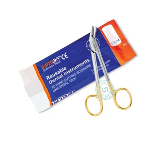 Tijeras universales para cortar alambre TC Instruments de acero inoxidable fabricadas con AISI 420 - Product Image 1