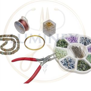 LUMINEX IMPEX LUB=6 Stainless Steel <b>Round</b> <b>Nose</b> <b>Pliers</b> for Jewelry Plating DIY Use Light-Weight - Product Image 4