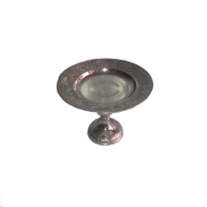 Soporte de pastel galvanizado de diseño atractivo Soporte de servidor de pastel decorativo Soporte de mesa de acabado antiguo Soporte de pastel para servir - Product Image 5