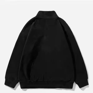 OEM Custom <b>Men's</b> <b>High</b> Quality Drop Shoulder Oversized Pullover Sherpa Fleece <b>Jumper</b> 1/4 Quarter Half Zip Sweatshirt for <b>Men</b> OEM - Product Image 5