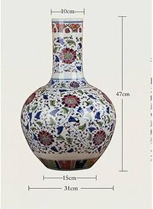 Vases à Fleurs Vintage pour les Maisons Anti Traditionnel Chinois Bleu et Blanc Fleurs Vase Floral Décor À La Maison Décoration De Table - Product Image 4