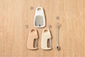 ชุดเครื่องครัว3-in-1ใช้ในครัวอุปกรณ์ปอกผักและผลไม้ - Product Image 5