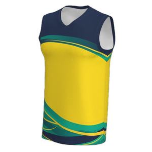 Vêtements de sport de netball personnalisés imprimés numériquement en gros pour adultes, hommes, vêtements de sport de netball, vente chaude de vêtements de sport - Product Image 6