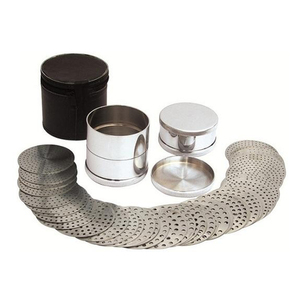 Gobelet de tri et de nettoyage de pierres précieuses en laiton et en métal avec pot en verre pour la fabrication de bijoux, outils industriels - Product Image 4