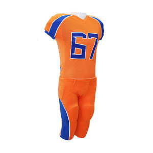 Vente en gros d'uniformes de football américain personnalisés Conception respirante de haute qualité pour les jeunes et les adultes Produit Offre Spéciale - Product Image 3