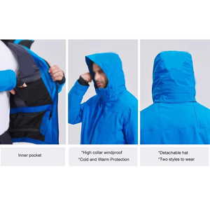 Traje de Nieve Personalizado para Invierno, Impermeable, Cortavientos, de una Pieza, para Mujer, Hombre, Unisex, Rip-Stop - Product Image 6