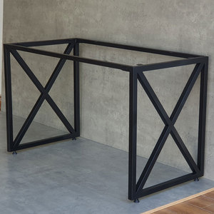 ขาโต๊ะเหล็กทรง X สไตล์มินิมอล ขนาด 120x60 ซม. ประกอบสำเร็จ HCMN012 สำหรับโต๊ะอาหาร ห้องครัว และเฟอร์นิเจอร์โรงพยาบาล - Product Image 2