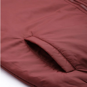 2025 Market Online Sale Precio barato Chaqueta de bombardero de invierno para hombre High Street Style con cuello levantado Logotipo personalizable - Product Image 5