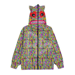 Sudadera con capucha y cremallera completa de alta calidad para hombre, ropa de moda para exteriores con capucha para invierno, patrón sólido - Product Image 1