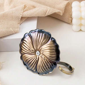 WB INC INDIA Portavelas de metal antiguo Estilo floreado de Navidad Soportes de centro de mesa elegantes - Product Image 6