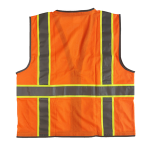 เสื้อกั๊กสะท้อนแสง Hi-Vis แบบสั่งทำสำหรับคนงานก่อสร้าง - Product Image 4