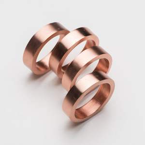 Wholesale Copper Napkin Ring Copper Plated Hammered Napkin Ring Round Shape Handmade Designer Copper Napkin Ring Excellent - Product Image 3