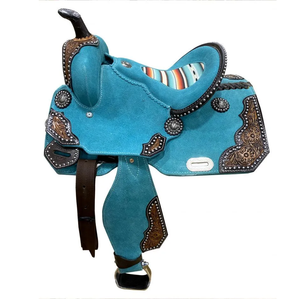 Silla de Montar Personalizada al por Mayor, Color Rosa Sólido y Negro, Silla de Carreras Personalizada para Caballo, Asiento Seguro, Sillas de Montar para Senderismo - Product Image 4