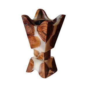 Quemador de Incienso Tradicional de Resina y Madera de Acacia para Fragancia del Hogar y Aroma Decorativo de Alta Calidad para Sala de Estar y Oración - Product Image 4