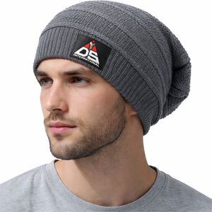 Gorro de Punto Holgado Unisex para Invierno, Gorro Cálido de Acrílico Suave para Hombre y Mujer, Gorro de Invierno con Logotipo Personalizado - Product Image 2