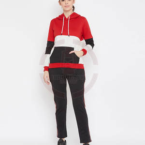 Chándal de 2 piezas de algodón y poliéster transpirable XL para mujer, conjuntos de pantalones de chándal y sudadera ecológicos para verano e invierno - Product Image 1