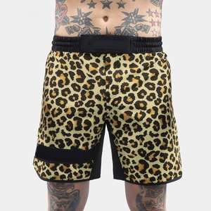 Usine Personnalisé MMA Shorts Meilleure Qualité Sublimation Conception Shorts De Sport Pour Muay Thai Gym Arts Martiaux Formation En Gros - Product Image 6