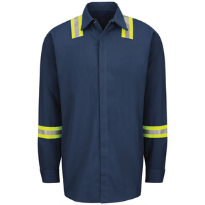 Derniers modèles de chemises de sécurité pour hommes Logo personnalisé/couleur Chemise de sécurité respirante et confortable de haute qualité anti-rides - Product Image 1