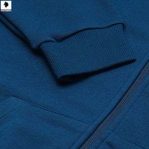 เสื้อฮู้ดสวมหัวสำหรับผู้ชายผ้าเทอร์รี่ผ้าฝ้าย100% ีเอสเตอร์ออกแบบได้ตามต้องการน้ำหนักเบาสีพื้นสไตล์ลำลอง - Product Image 6