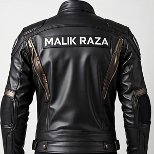 Veste d'équitation de moto en cuir de vachette robuste | Protection approuvée CE | Style motard classique pour la vente en gros - Product Image 6
