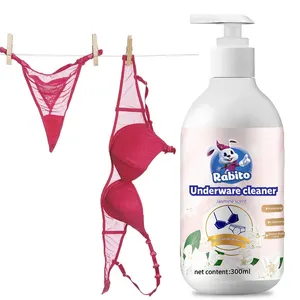 Underwear Cleaner High Efficiency Lingerie Wash Liquid Detergent For Scented Panty Washing Detergent Gentle Detergent