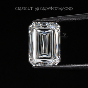 ใบรับรอง IGI เพชร HPHT CVD รูปทรง Radiant แบบเจียระไน Criss Cut เพชรเลี้ยงในห้องปฏิบัติการ น้ำหนัก 4.00 กะรัต สี EF ความสะอาด VVS - Product Image 1