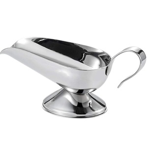 เรือกราฟวี่หรูหราใหม่ขนาด 10 ออนซ์พร้อมริมฝีปากคลาสสิกและโลหะสีเงินเรือกราฟวี่ขนาดใหญ่มีสไตล์ชาม 2 ใน 1 - Product Image 3