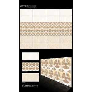 Gran oferta de azulejos de pared de cerámica con diseño de ónix Olympil para Interior de cocina 12x24 30x60cm 300x600mm porcelana con acabado esmaltado Digital - Product Image 1