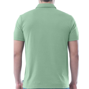 Polo manches courtes en coton coupe confortable pour homme à bas prix de l'usine directe - Product Image 2