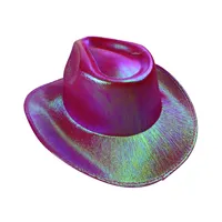 Cappello da Cowboy in paglia di carta con cappello di paglia in Denim occidentale da uomo alla moda
