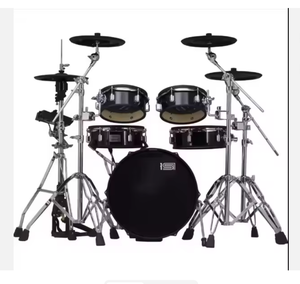 Batería electrónica ORIGINAL TD-17 K-VX V-Drums con cámaras de latón, parches de piel de oveja, diseño de arce y paquete esencial - Product Image 1