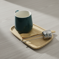 Ensemble de tasses à café en céramique de porcelaine émaillée de qualité supérieure 3460429Set-0.4, grandes tasses à latte, style nordique, infuseur à thé