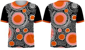 Camiseta de sublimación de poliéster 100% de ajuste regular con cuello redondo para hombre de diseño personalizado con características transpirables de secado rápido - Product Image 4