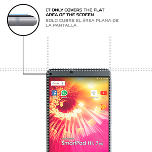 ANTISHOCK Screen Protector for Mediacom SmartPad Hx <b>7</b> HD <b>Tablet</b> High-Density HD Shielding - Product Image 4