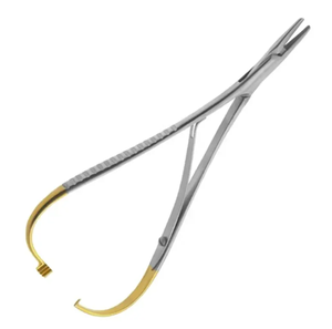 Porte-aiguille TC en acier inoxydable avec porte-aiguille en ciseaux - Product Image 3