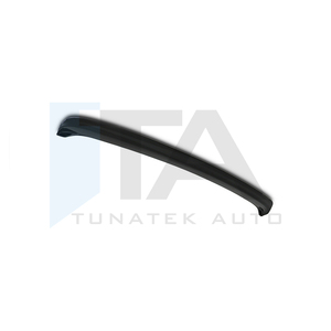 a3 sedan 2016 2020 Black Finish Gloss Bright Matte Options ABS Plastic Rear Bumper Threshold Guard - Product Image 6