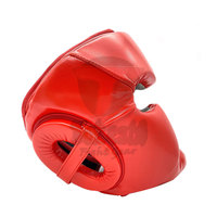 Casques de boxe en cuir sur mesure de haute qualité, protection de la tête portable, ajustement parfait, couleur et logo personnalisés, taille personnalisée