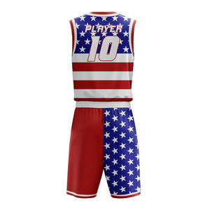 Bsci ระบายอากาศได้ดีสำหรับเด็กชุดบาสเก็ตบอลสำหรับใส่เล่นกีฬาฤดูร้อนล่าสุดออกแบบได้ตามต้องการ - Product Image 2