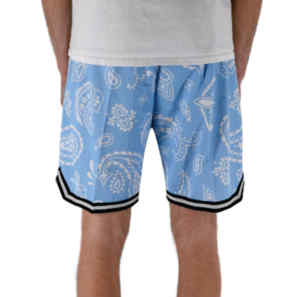 Shorts de sport pour hommes de haute qualité, design de logo personnalisé, polyester/spandex, maille noire, décontracté, uni, séchage rapide, style streetwear, vente en gros - Product Image 6