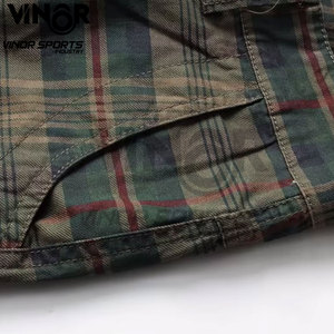 Pantalones cortos de verano para hombre, pantalones cortos de playa a cuadros a la moda, pantalones cortos informales para hombre, Bermudas para hombre, monos Cargo, Joggers, ropa de verano - Product Image 4