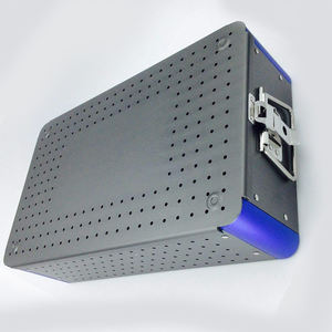 กล่องใส่อุปกรณ์ฆ่าเชื้อทำจากสเตนเลสสตีลมีหลายสีถาดใส่เครื่องมือผ่าตัดด้วยตัวเองผ่านการรับรอง CE - Product Image 6