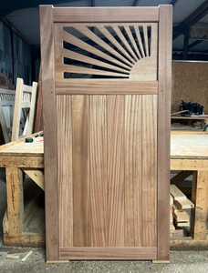 Puertas de Jardín de Madera Maciza (Arquitectónicas Personalizadas) - Product Image 3